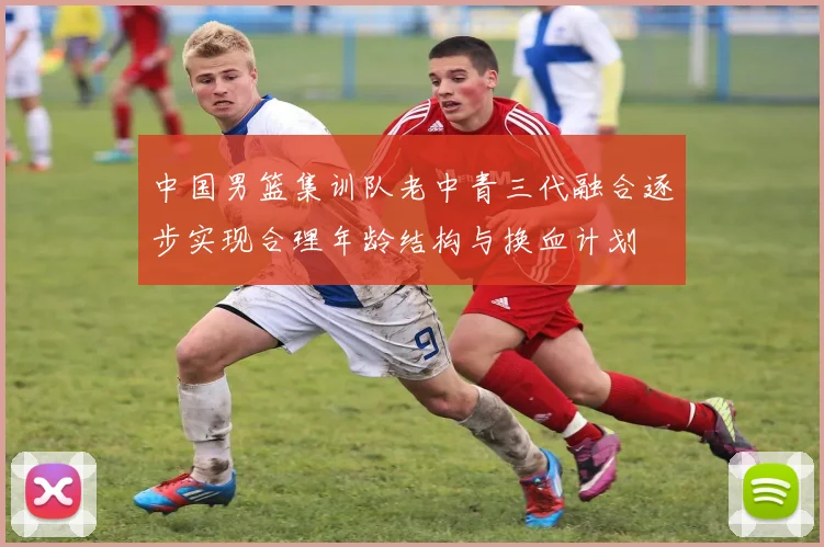 中国男篮集训队老中青三代融合逐步实现合理年龄结构与换血计划